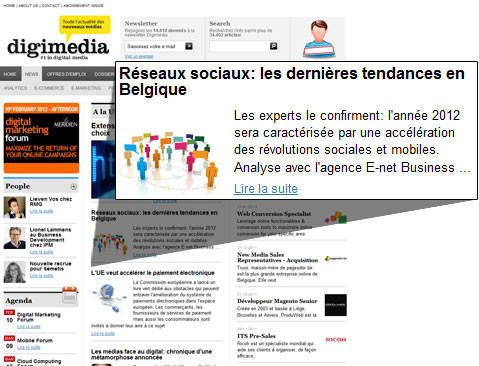 Article de Digimedia en 2012