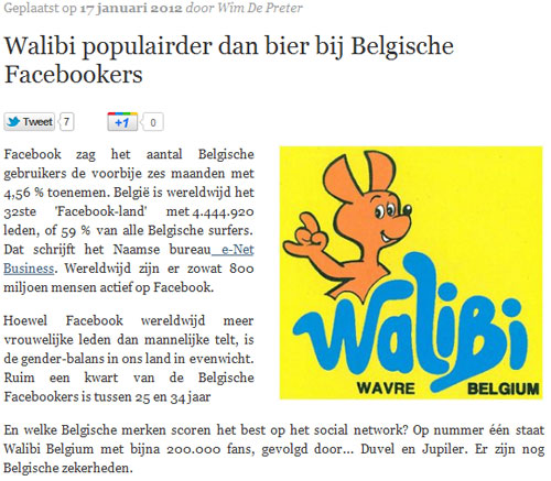 Article de tijd