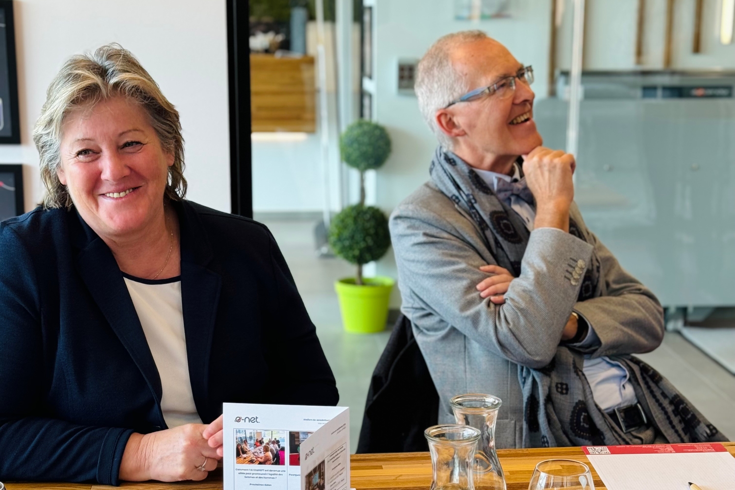 Collège de Namur: Atelier sur l'IA et le futur des métiers.